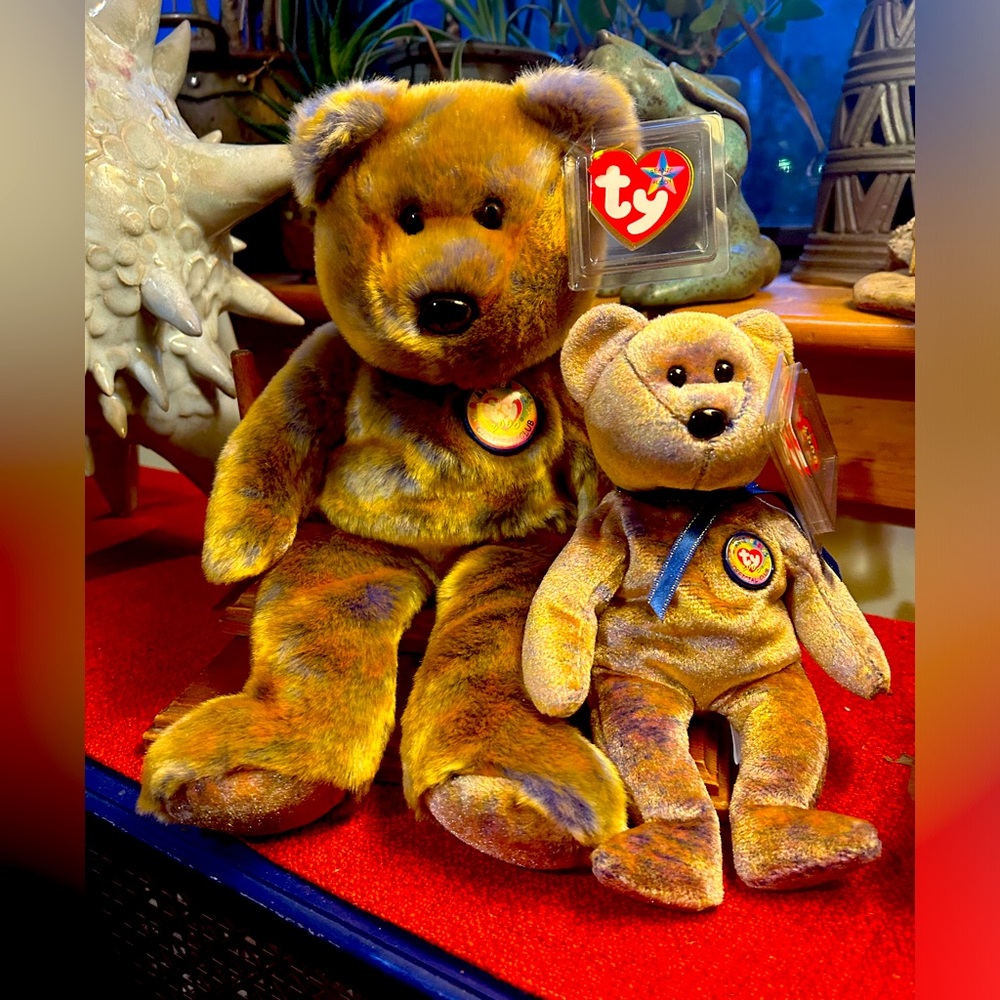 Ty Beanie Baby Clubby III Beanie Buddy Clubby III Plush MWMT Retired Lot 2